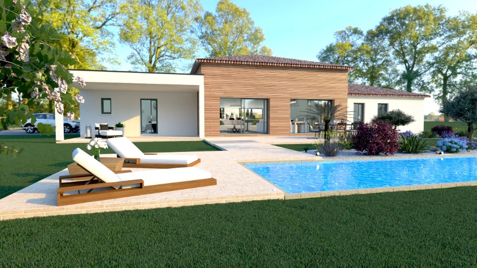 Maison à construire à Saint-Privat-de-Champclos (30430)