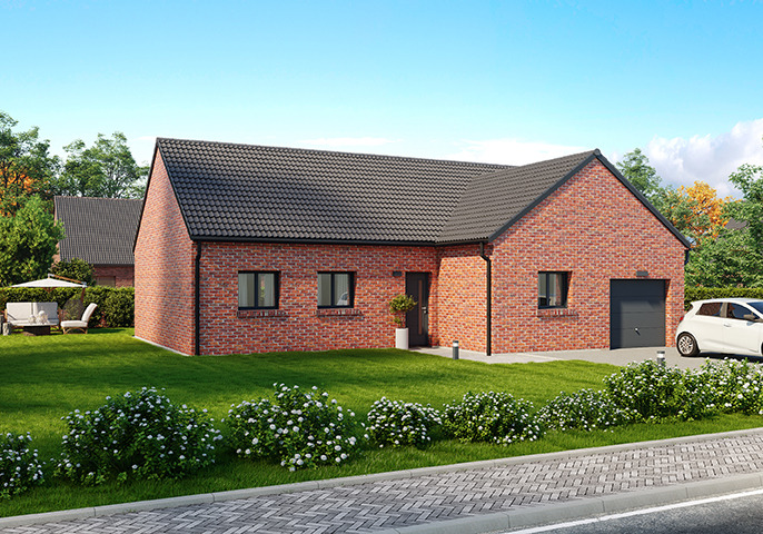 Maison à construire à Fleurbaix (62840)