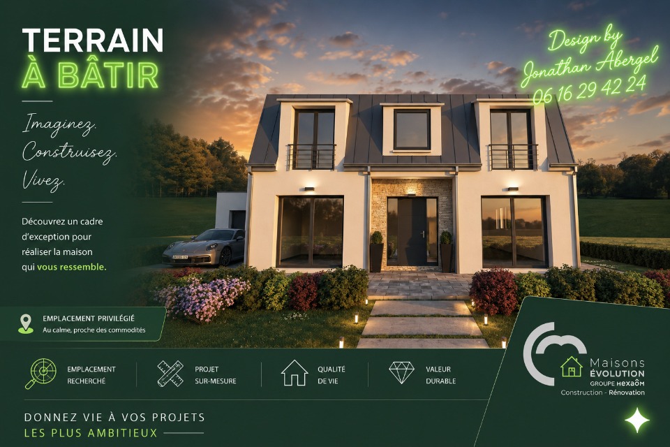 Terrain à bâtir à Réau (77550)