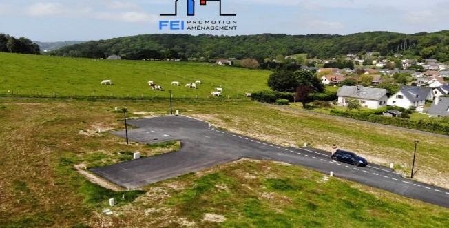 Terrain à bâtir à Ganzeville (76400)
