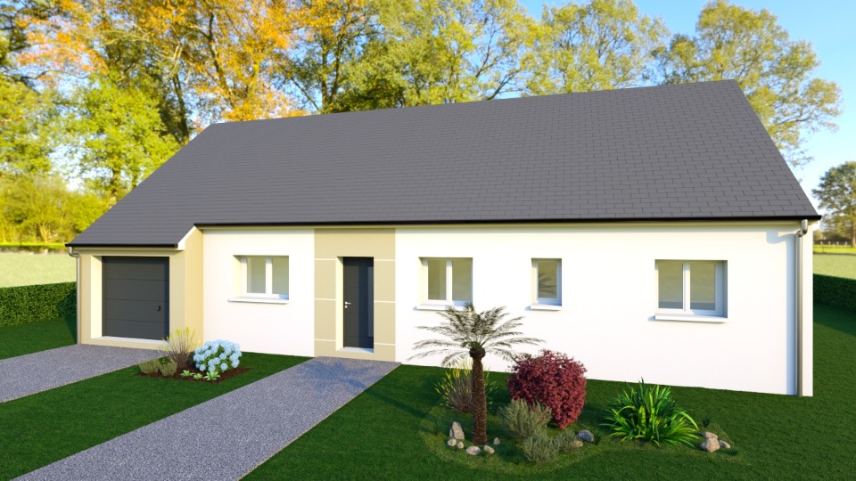 Maison à construire à Fercé-sur-Sarthe (72430)