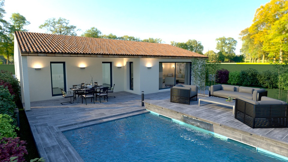 Maison à construire à Corbère-les-Cabanes (66130)