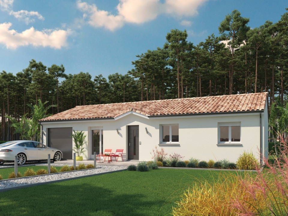 Maison à construire à Saint-Yaguen (40400)