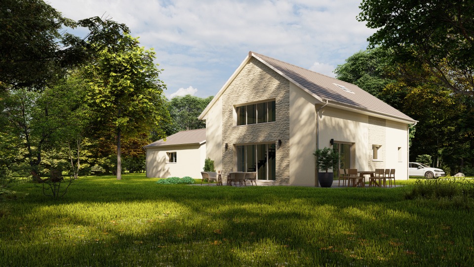 Maison neuve à Saint-Mexant (19330)