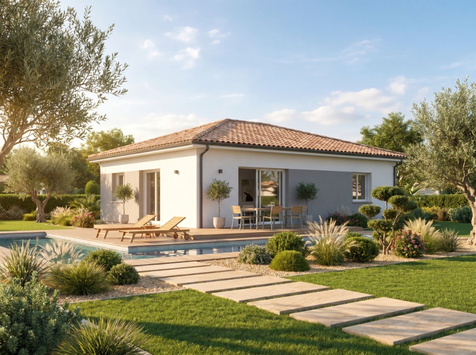 Maison à construire à Saint-Perdon (40090)