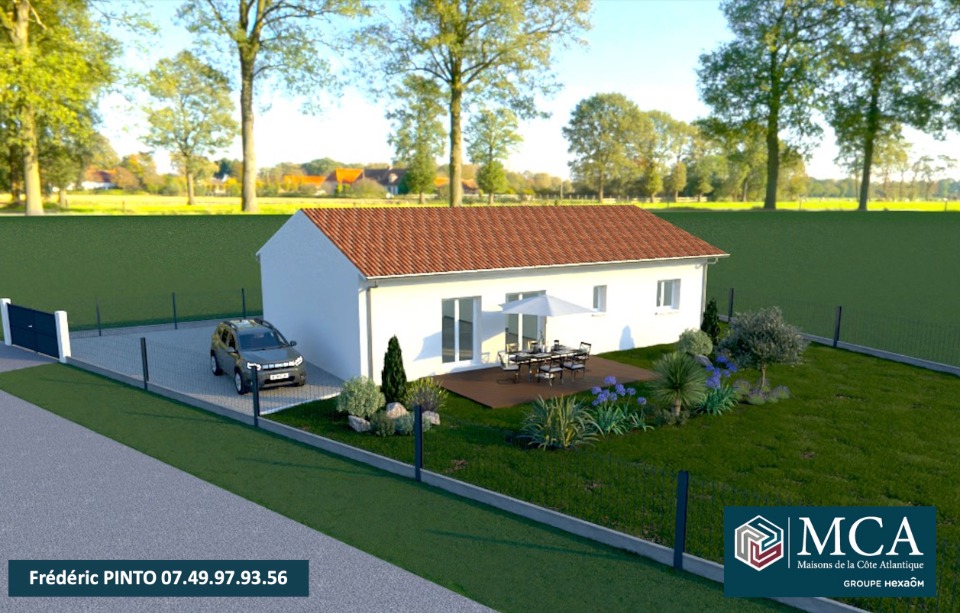 Maison neuve à Bretagne-de-Marsan (40280)