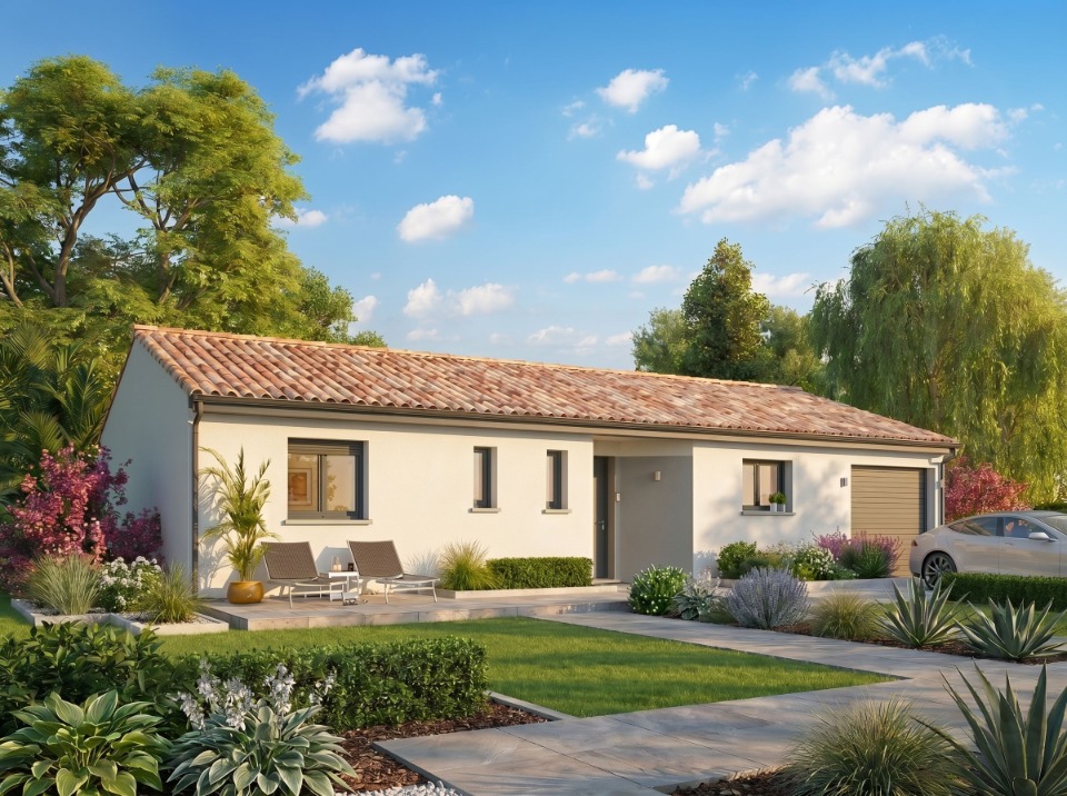 Maison à construire à Bougue (40090)