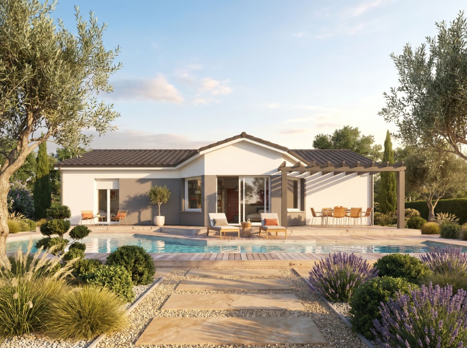 Maison à construire à Vielle-Tursan (40320)