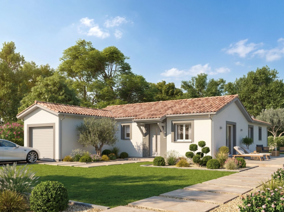 Maison neuve à Mézos (40170)