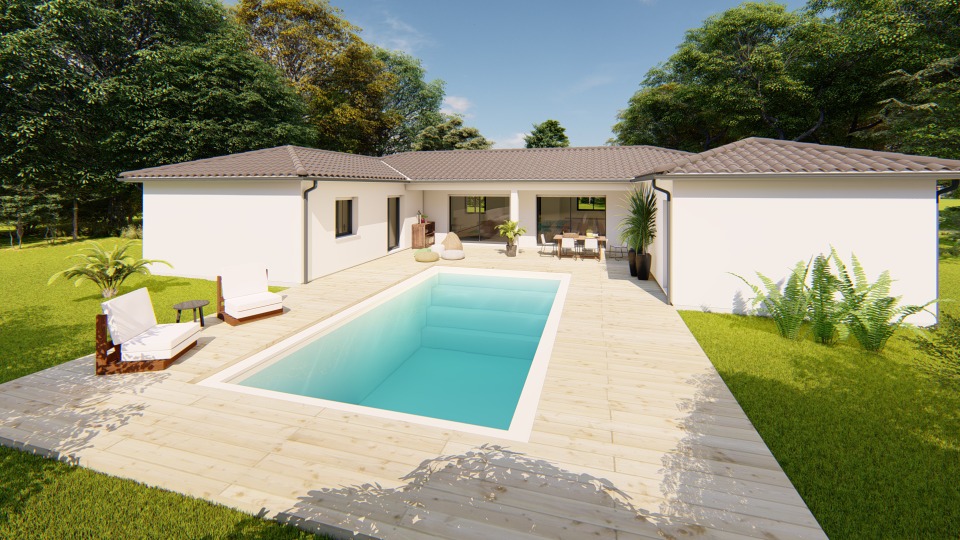 Maison neuve à Peyrignac (24210)