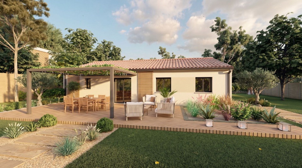 Maison à construire à Balizac (33730)