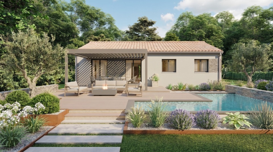 Maison à construire à Guîtres (33230)