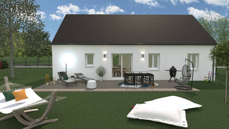 Maison à construire à Saint-Laurent-en-Gâtines (37380)