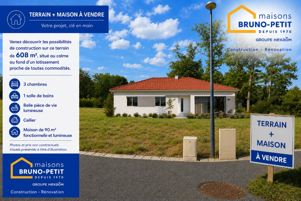 Maison à construire à Soumoulou (64420)