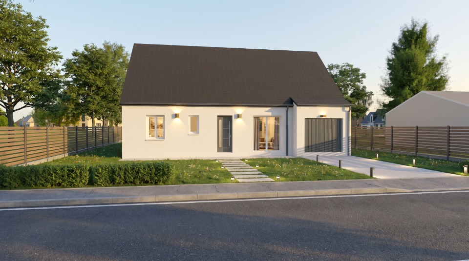 Maison à construire à Ambillou (37340)