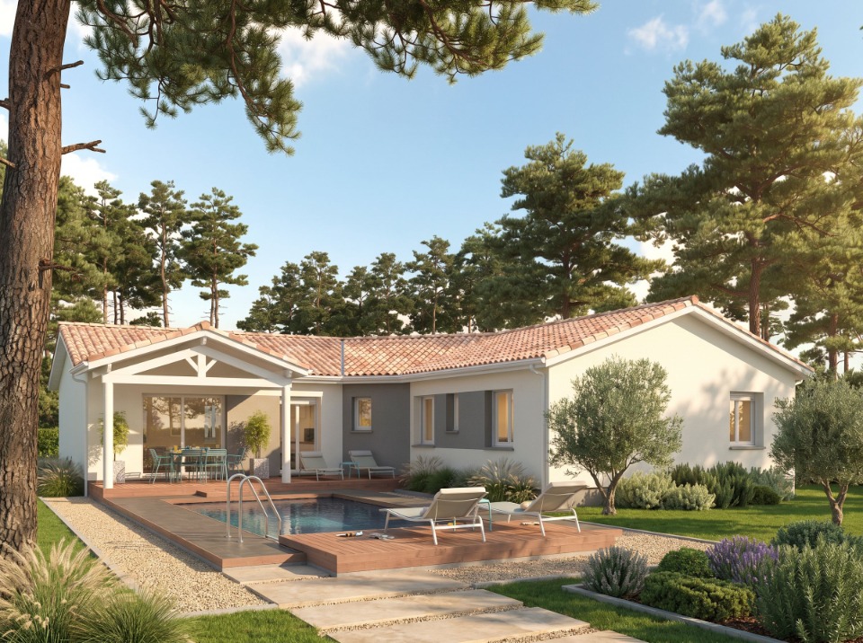 Maison à construire à Montsoué (40500)