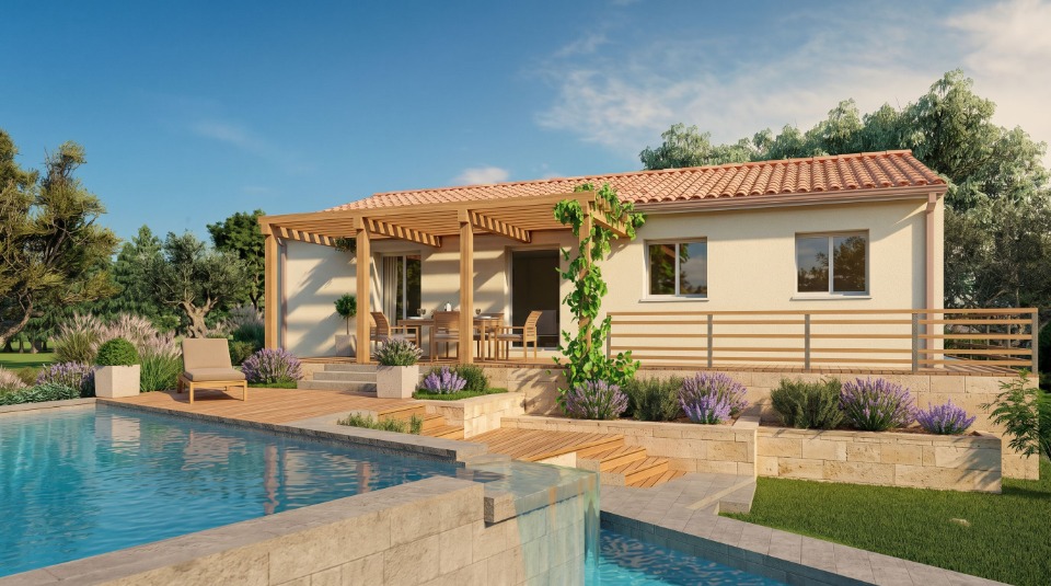 Maison à construire à Goos (40180)