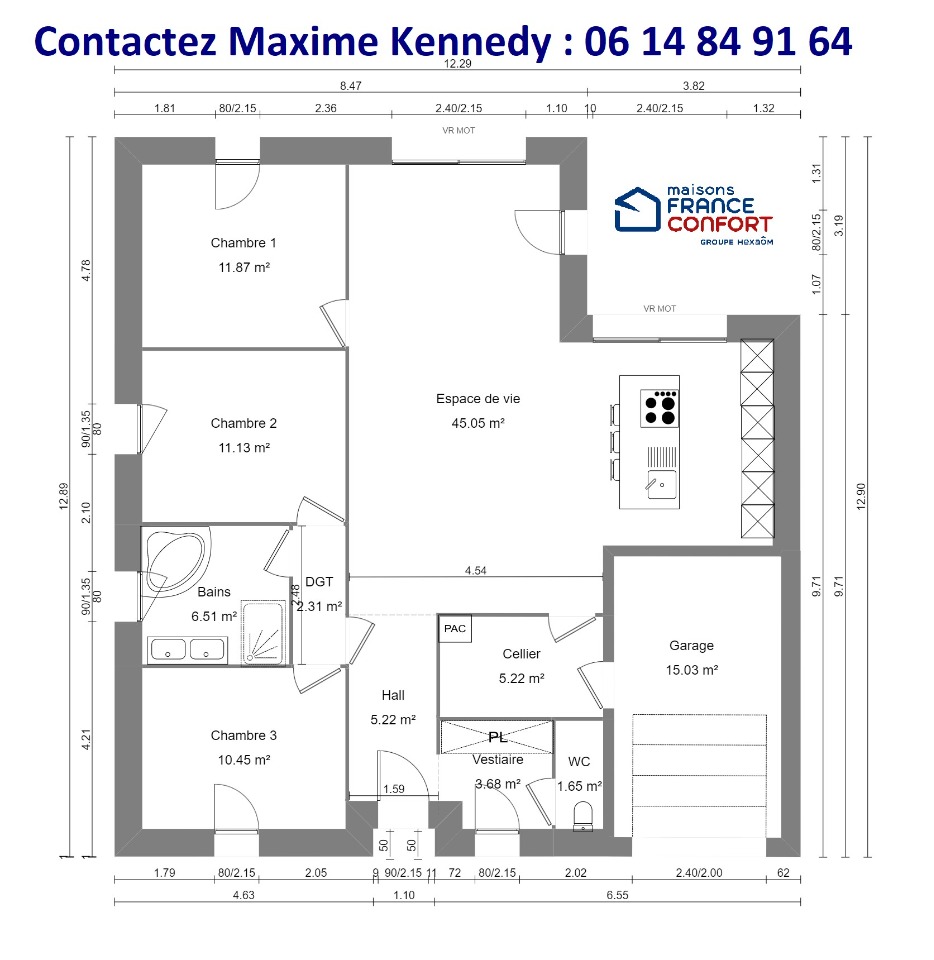 Maison à construire à Recquignies (59245)