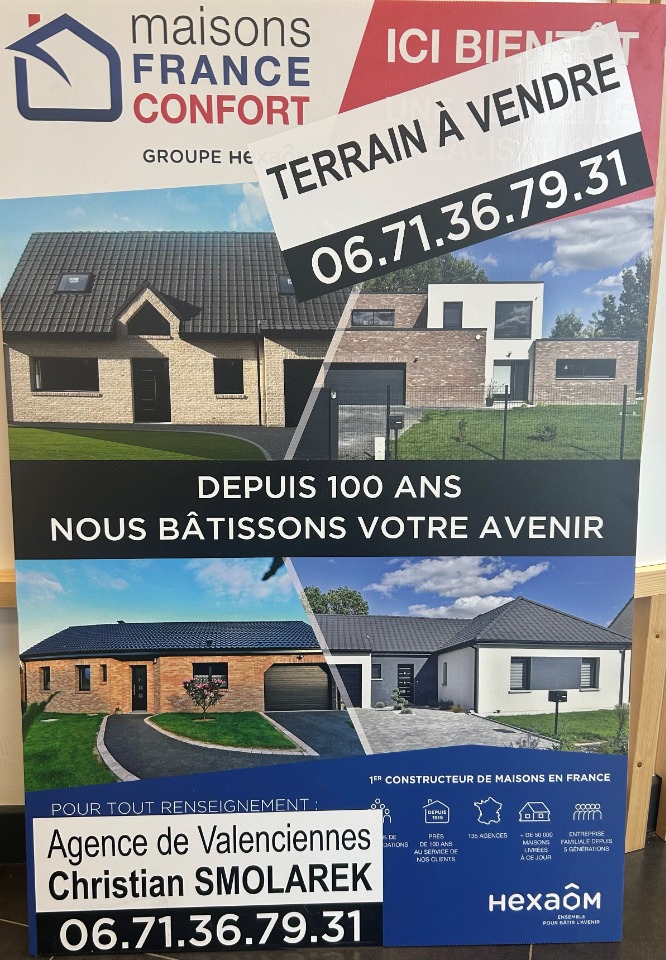 Maison &agrave; construire &agrave; Rousies (59131)