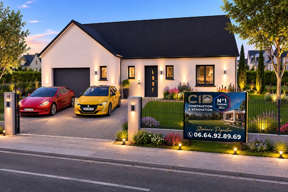 Maison à construire à Veigné (37250)