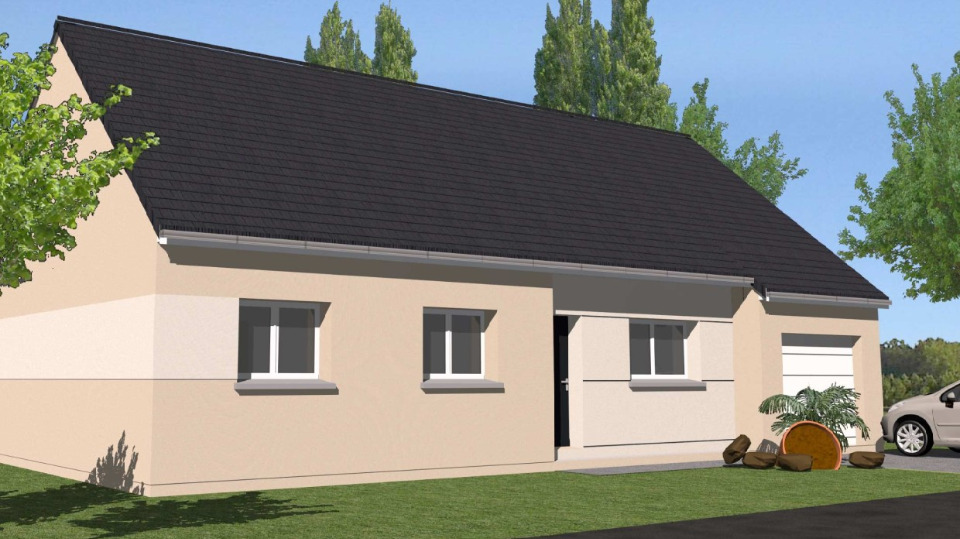 Maison à construire à Saint-Mars-d'Outillé (72220)