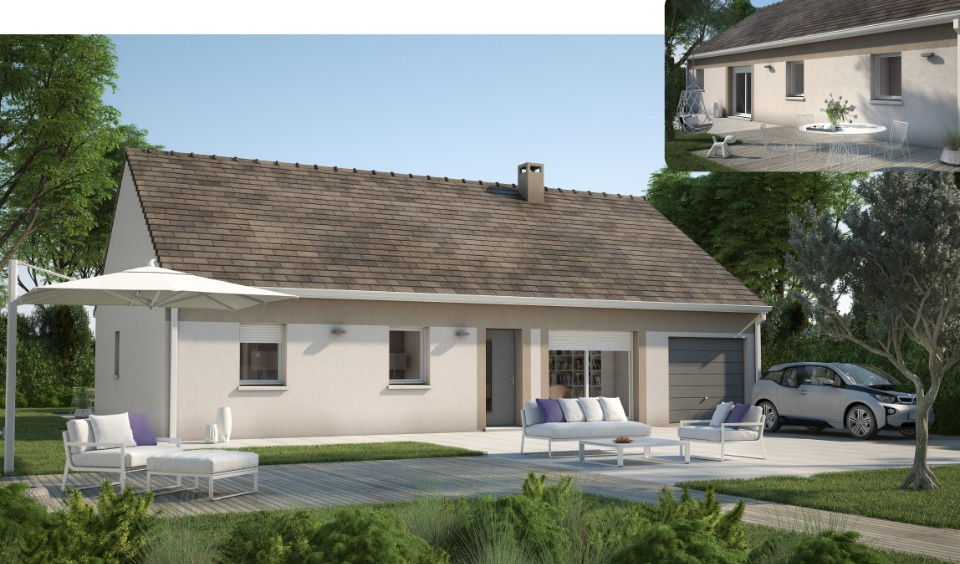 Maison à construire à Saint-Mars-d'Outillé (72220)