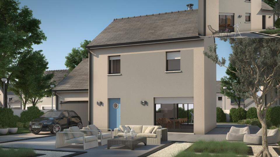 Maison à construire à Saint-Mars-d'Outillé (72220)
