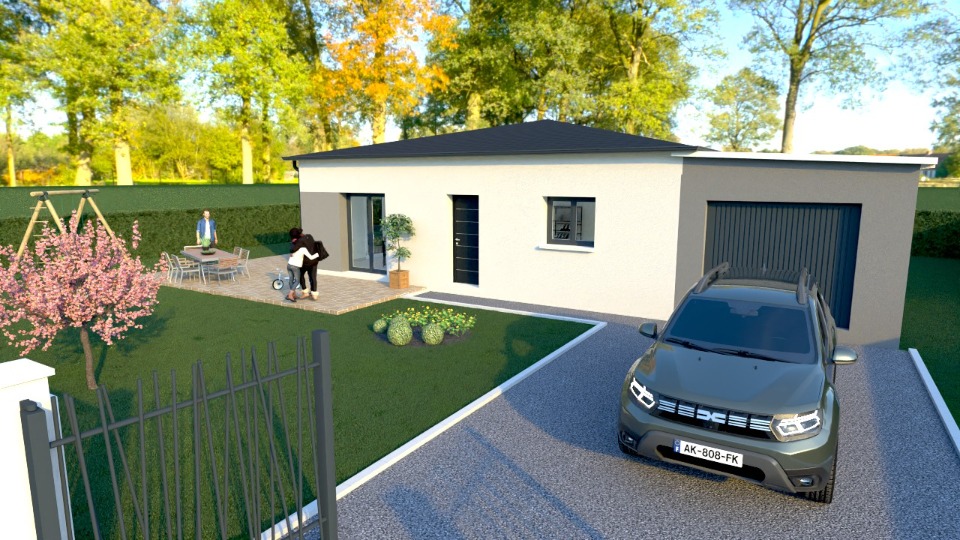 Maison à construire à Chaptelat (87270)