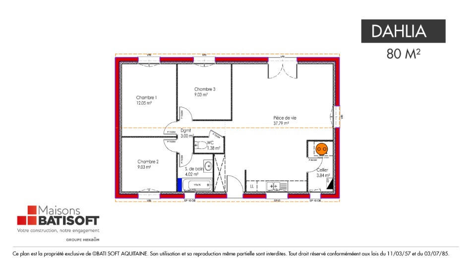 Programme immobilier neuf LC438ant-1 1 - Terrain et Maison à construire - Biscarrosse