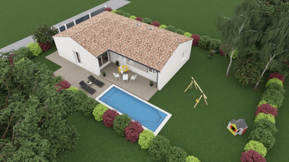Programme immobilier neuf AD1810913 1 - Terrain et Maison à construire - Artigues-près-Bordeaux