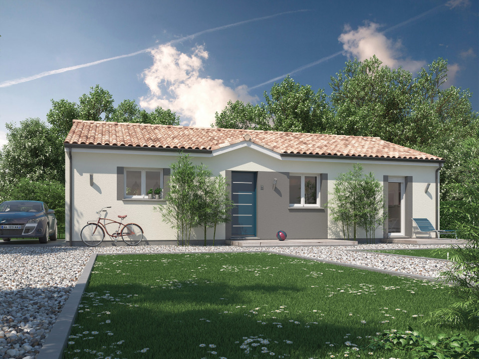 Programme immobilier neuf mmstcappp 4 - Terrain et Maison à construire - Saint-Caprais-de-Bordeaux