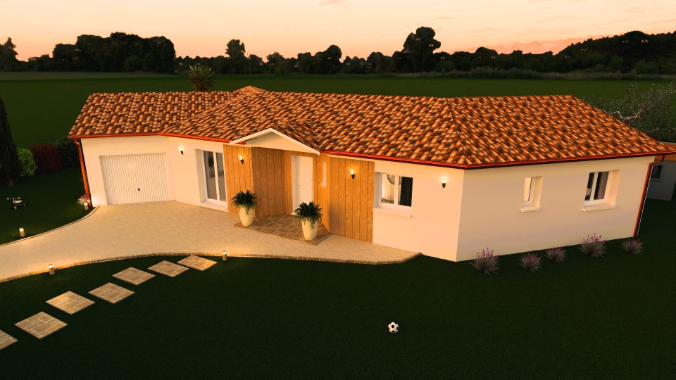 Programme immobilier neuf AD1830241 1 - Terrain et Maison à construire - Saint-Caprais-de-Blaye