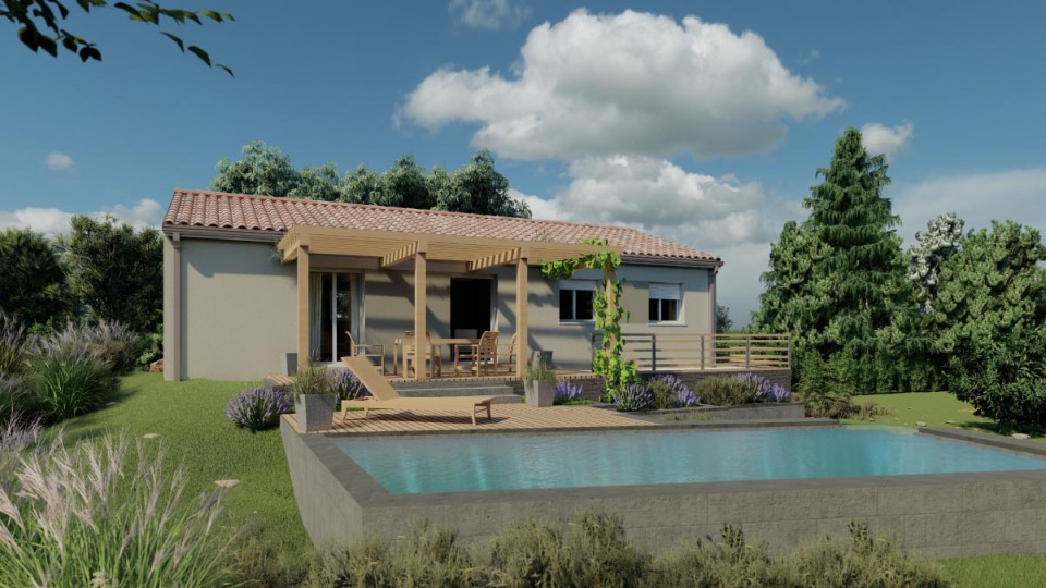 Photo DL1836617 1 - Terrain et Maison à construire - Saint-Sulpice-de-Faleyrens image 4/5