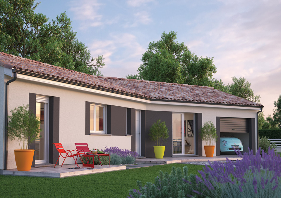 Programme immobilier neuf HD1838748 1 - Terrain et Maison à construire - Saint-Maixant