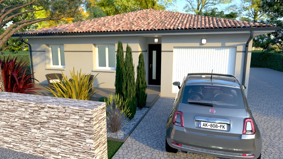 FH1842461 1 - Terrain et Maison à construire - Artigues-près-Bordeaux