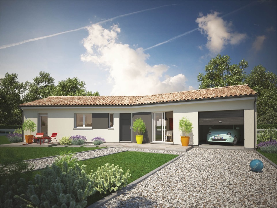 Programme immobilier neuf DL1840207 1 - Terrain et Maison à construire - Saint-Magne-de-Castillon