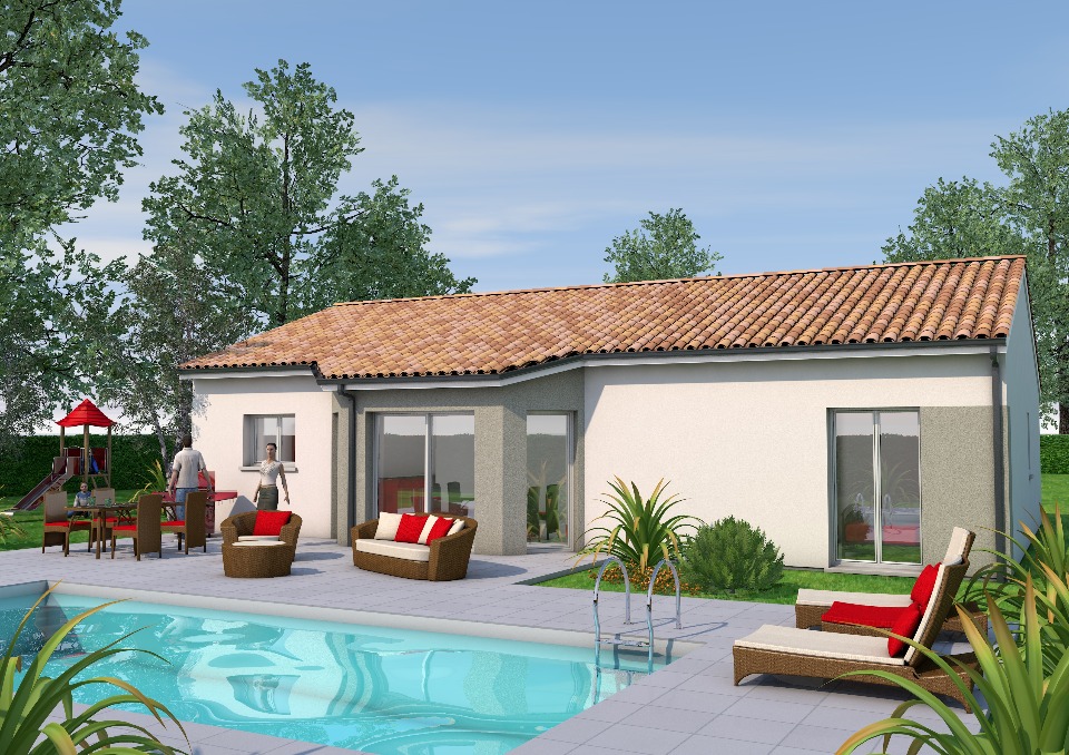 Programme immobilier neuf GL1845571 3 - Terrain et Maison à construire - Saint-Savin