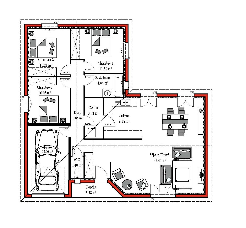 Programme immobilier neuf GL1845623 3 - Terrain et Maison à construire - Talence