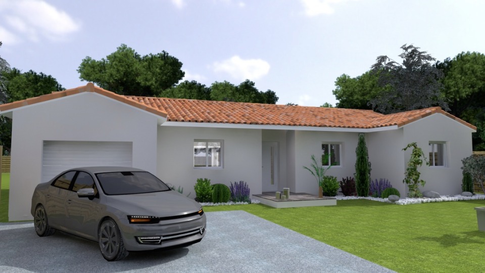 Programme immobilier neuf TM1846411 3 - Terrain et Maison à construire - Labouheyre