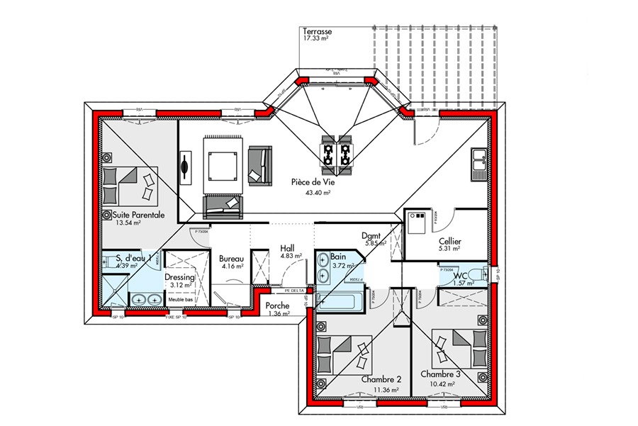 Programme immobilier neuf ND1848921 - Terrain et Maison à construire - Soustons