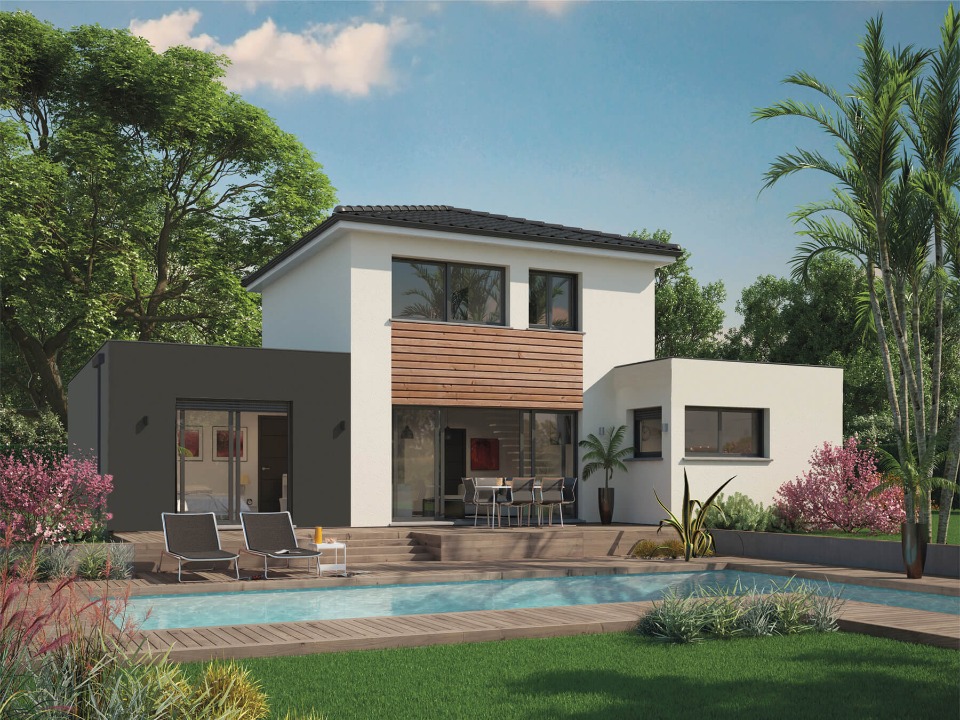 Programme immobilier neuf AD1849320 1 - Terrain et Maison à construire - Tarnos