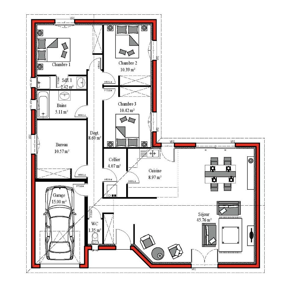 Programme immobilier neuf ND1849993 1 - Terrain et Maison à construire - Clermont