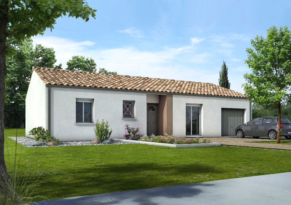 PO1851854 1 - Terrain et Maison à construire - Beauvais-sur-Matha