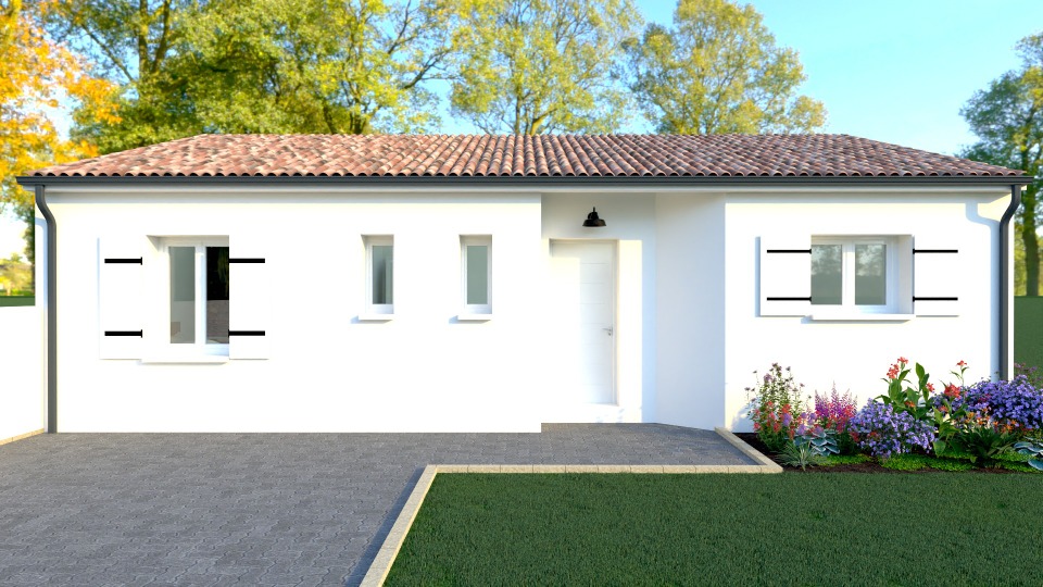 LJ1864380 3 - Terrain et Maison à construire - Meschers-sur-Gironde