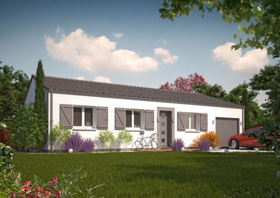 Programme immobilier neuf PO1936269 1 - Terrain et Maison à construire - Jonzac