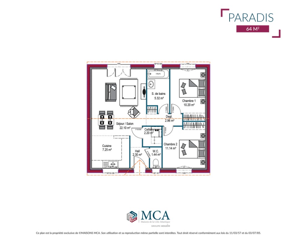 Programme immobilier neuf BV1936908 1 - Terrain et Maison à construire - Ribérac