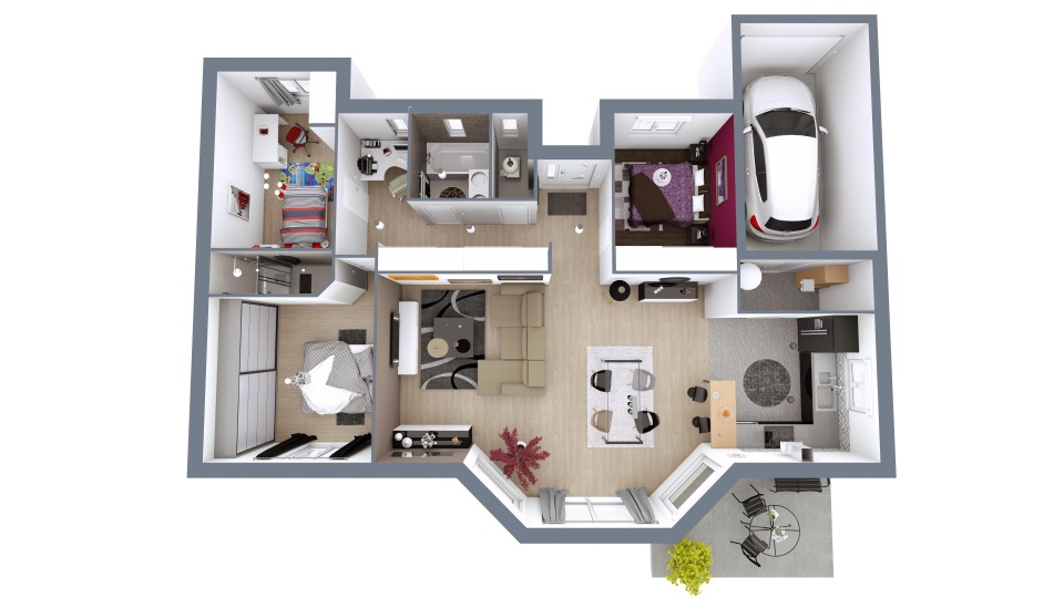 Programme immobilier neuf MD1944239 1 - Terrain et Maison à construire - Saint-Seurin-sur-l'Isle