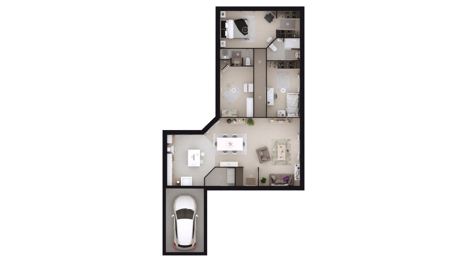 Programme immobilier neuf MB1948054 1 - Terrain et Maison à construire - Tarnès