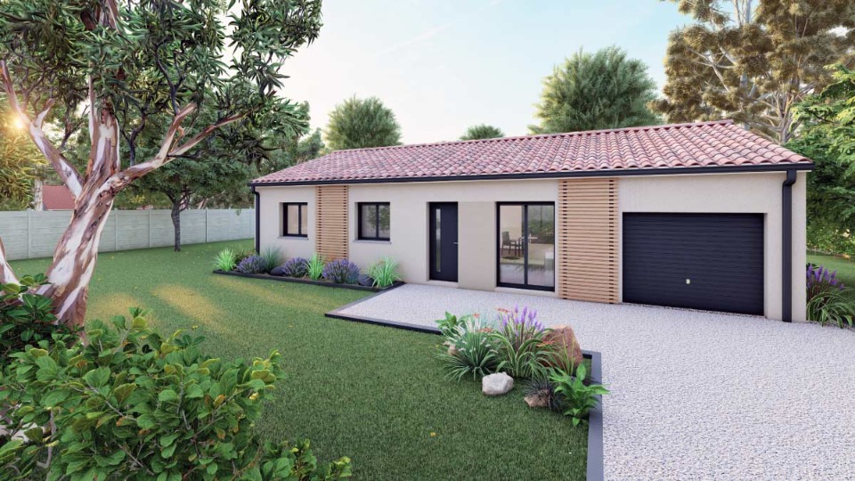 Programme immobilier neuf CG1949070 1 - Terrain et Maison à construire - Duhort-Bachen