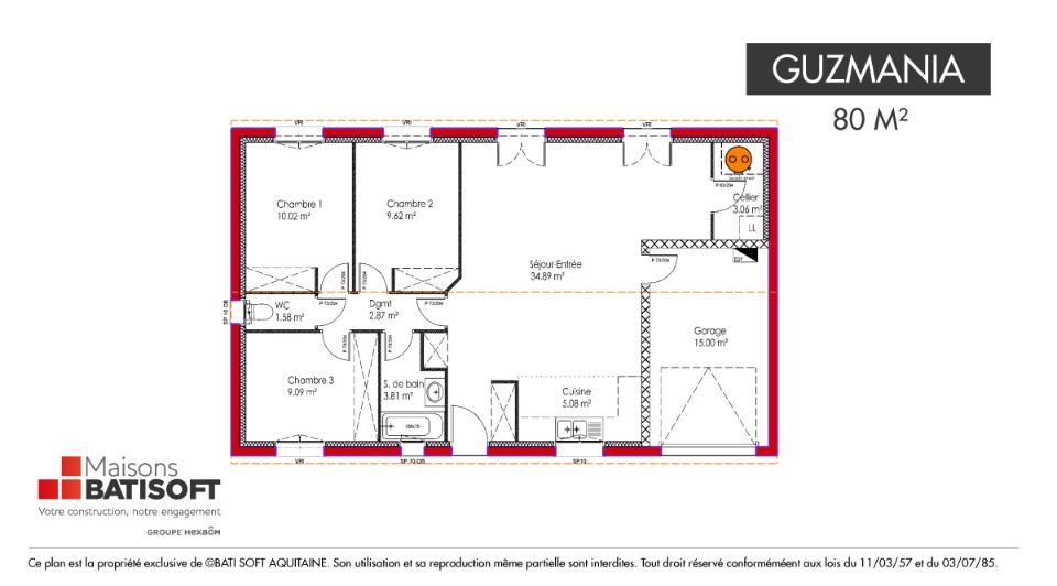 Photo LC1953245 2 - Terrain et Maison à construire - Mios image 5/5